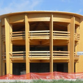 Edificio in legno adibito a show room – Scandiano (RE)